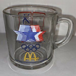 Vintage EUC 1984 Mcdonald’s Olympics Mug Los Angeles Olympics